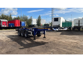 Dennison SKELETAL - SLIDING - Containertransporter/ Wissellaadbak oplegger