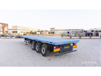 EMIRSAN 12 locks Flatbed Trailer | Container Carrier Semi Trailer 2021 - Containertransporter/ Wissellaadbak oplegger