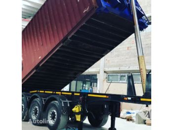 EMIRSAN Slightly Used 20 Ft Tipping Container Carrier semi trailer - Containertransporter/ Wissellaadbak oplegger