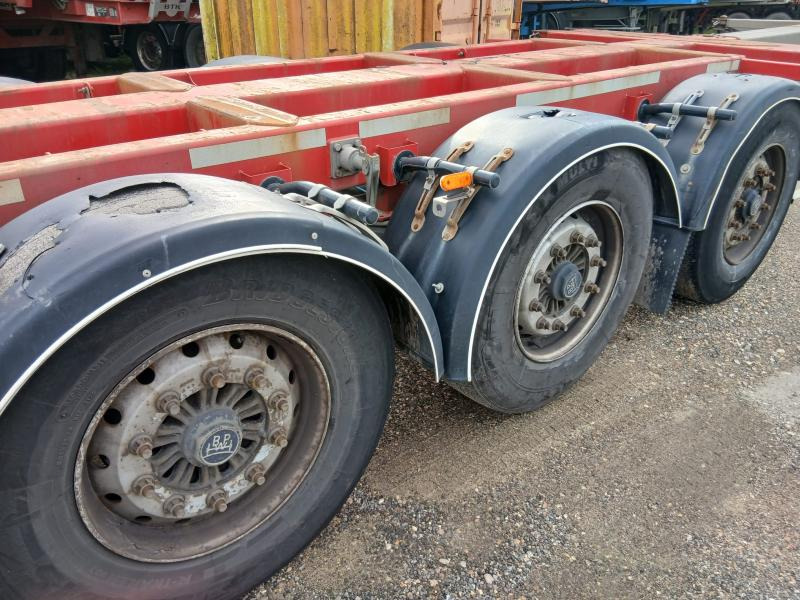 Containertransporter/ Wissellaadbak oplegger Fliegl