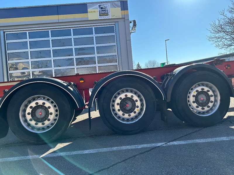 Containertransporter/ Wissellaadbak oplegger Fliegl Containerchassis für 2 Wechselbrücken 15 m extralang!