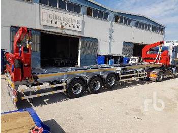 GURLESENYIL 13.8 M Self Loading Container Tri/A - Containertransporter/ Wissellaadbak oplegger