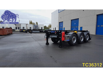 Hoet Trailers 7.82 M TANK CONTAINER CHASSIS Container Transport - Containertransporter/ Wissellaadbak oplegger