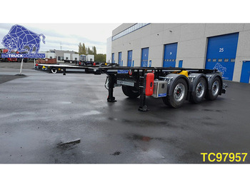 Hoet Trailers 7.82 M TANK CONTAINER CHASSIS Container Transport - Containertransporter/ Wissellaadbak oplegger