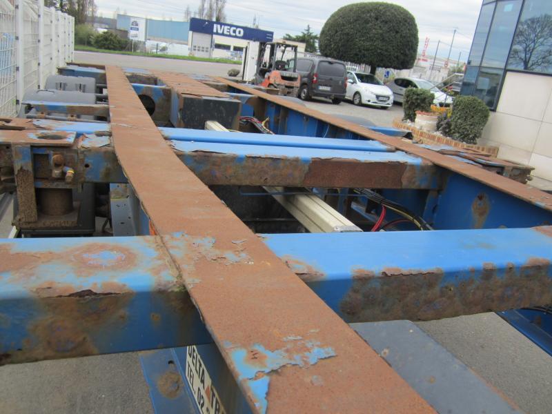 Containertransporter/ Wissellaadbak oplegger Krone