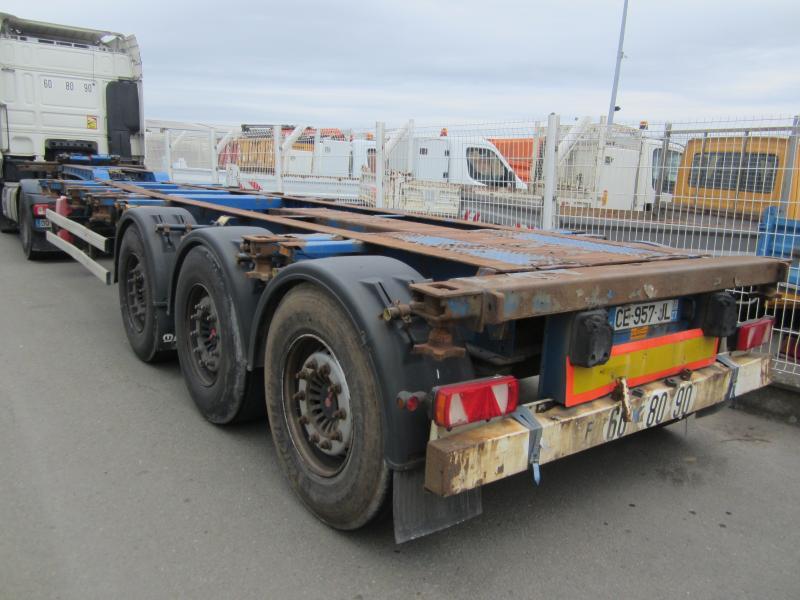 Containertransporter/ Wissellaadbak oplegger Krone