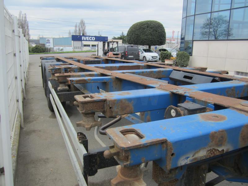 Containertransporter/ Wissellaadbak oplegger Krone