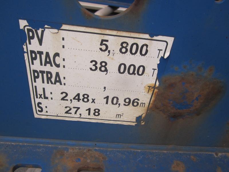 Containertransporter/ Wissellaadbak oplegger Krone