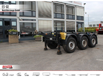 Containertransporter/ Wissellaadbak oplegger  Krone 3-Achs-Containerchassis 20'