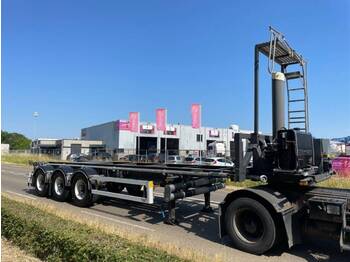 LAG 30 ft tipping chassis / elect tipping 24 v / safty railing /airpipe /  - Containertransporter/ Wissellaadbak oplegger