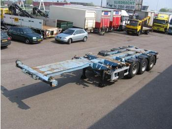 Nooteboom High cube Multi 45 Fuss D-tec MFC ADR - Containertransporter/ Wissellaadbak oplegger