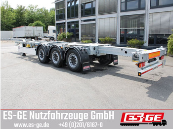 Containertransporter/ Wissellaadbak oplegger Schmitz Cargobull 3-Achs-Containerchassis 