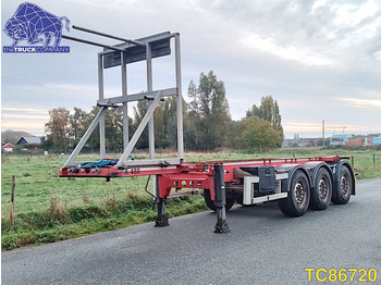 TURBOS HOET Container Transport - Containertransporter/ Wissellaadbak oplegger