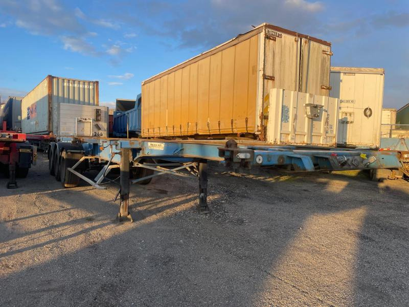 Containertransporter/ Wissellaadbak oplegger Trailor