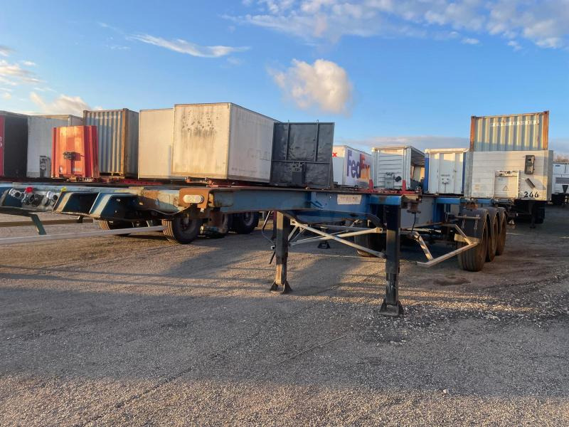 Containertransporter/ Wissellaadbak oplegger Trailor