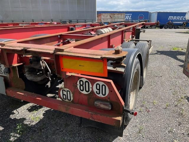 Containertransporter/ Wissellaadbak oplegger Trailor