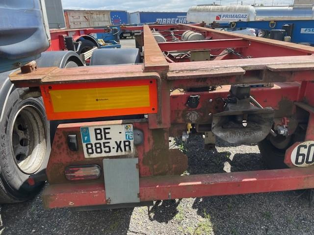 Containertransporter/ Wissellaadbak oplegger Trailor