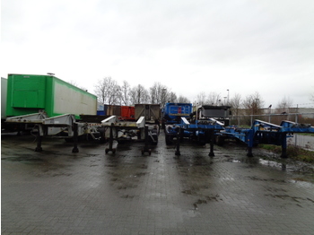 Containertransporter/ wissellaadbak oplegger Van Hool 3H0010 ADR
