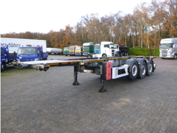 Van Hool 3-axle container trailer 20-30 ft - containertransporter/ wissellaadbak oplegger