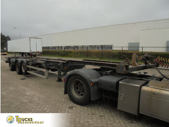 Vogelzang + 3 axle + Stuuras + Liftas + nieuwe draaikrans - Containertransporter/ Wissellaadbak oplegger