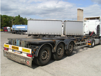 Wielton NS 34 Container - Containertransporter/ Wissellaadbak oplegger