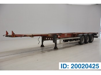 Containertransporter/ Wissellaadbak oplegger DESOT Skelet 20-30-40-45 ft: afbeelding 1