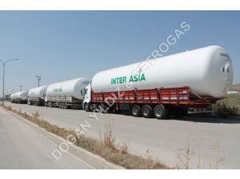 Nieuw Tankoplegger voor het vervoer van gas DOĞAN YILDIZ 115 M3 LPG STORAGE TANK: afbeelding 1