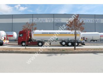 Tankoplegger voor het vervoer van gas DOĞAN YILDIZ 40 m3 AMMONIUM TANK TRAILER: afbeelding 1