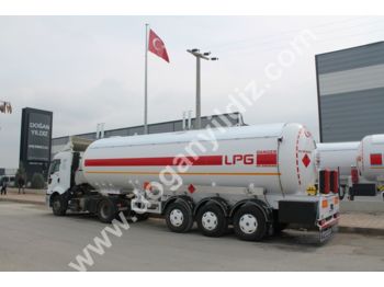 Tankoplegger voor het vervoer van gas DOĞAN YILDIZ 45 m3 LPG TANK TRAILER with IRAQ STANDARDS: afbeelding 1