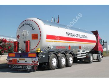 Nieuw Tankoplegger voor het vervoer van gas DOĞAN YILDIZ 50 M3 SEMI TRAILER LPG TANK: afbeelding 1