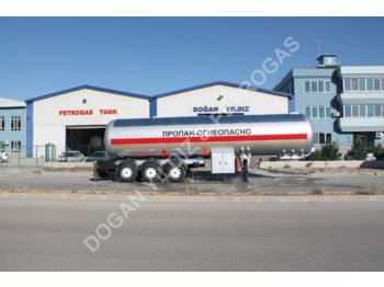 Nieuw Tankoplegger voor het vervoer van gas DOĞAN YILDIZ 50 M3 SEMI TRAILER LPG TANK WITH CORKEN PUMP: afbeelding 1