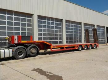  2020 Scorpion 4 Axle Step Frame Low Loader Trailer, Hydraulic Ramps, Lift Axle - Dieplader oplegger