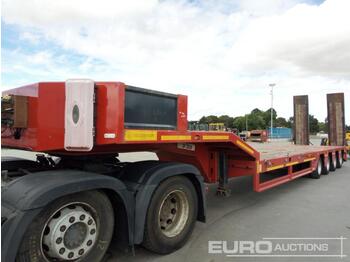  2020 Scorpion 4 Axle Step Frame Low Loader Trailer, Hydraulic Ramps, Lift Axle, (Declaration of Conformity Available) - Dieplader oplegger