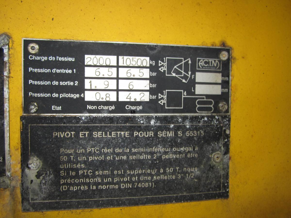 Dieplader oplegger ACTM ACTM