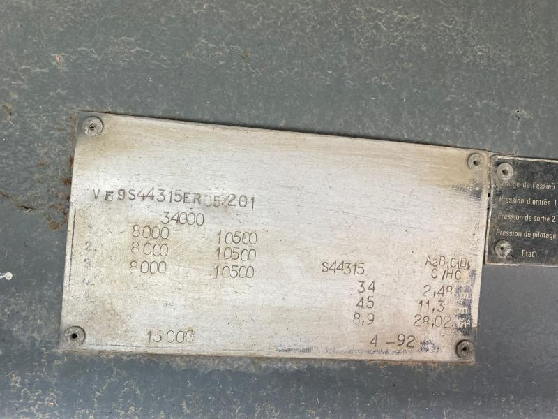 Dieplader oplegger Actm