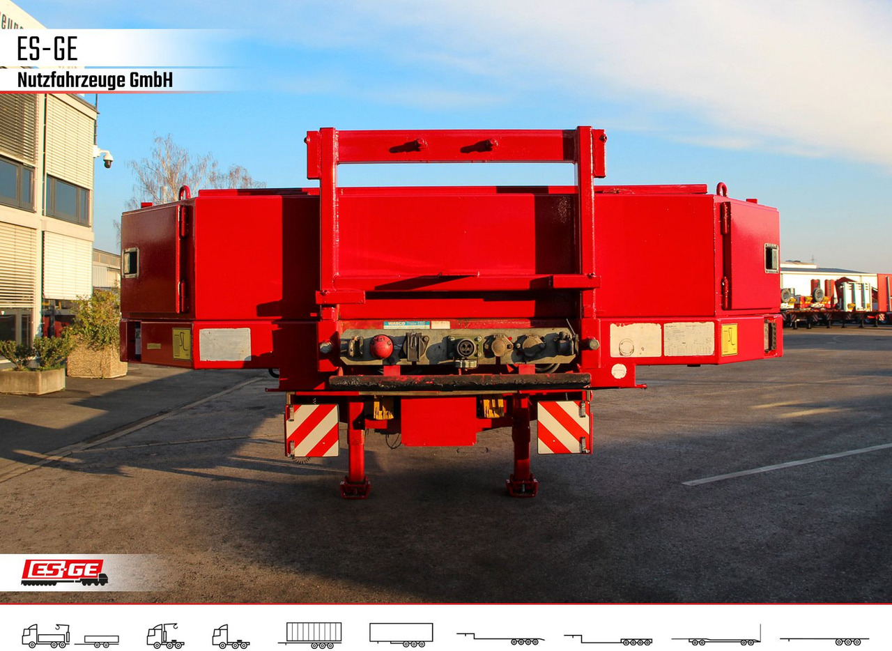 Dieplader oplegger Broshuis 6-Achs-Satteltieflader - teleskopierbar