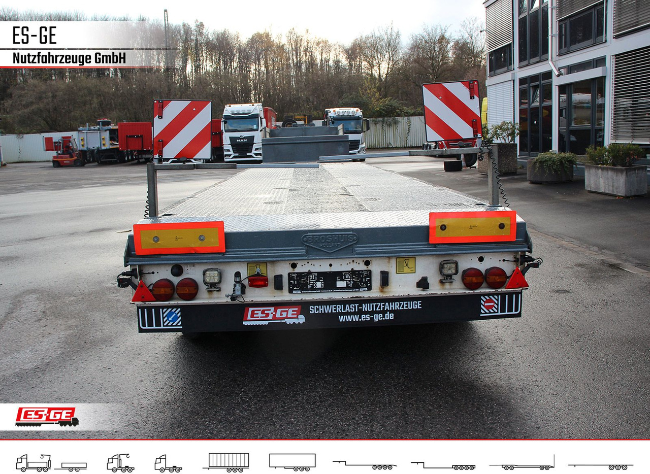 Dieplader oplegger Broshuis 6-Achs-Satteltieflader - teleskopierbar