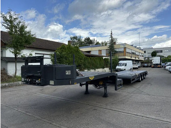 Dieplader oplegger Broshuis Tele Semi Tieflader Luft 4.5 m auszieh u. 3 m verb Tele Semi Tieflader Luft 4.5 m auszieh u. 3 m verbreiterb.