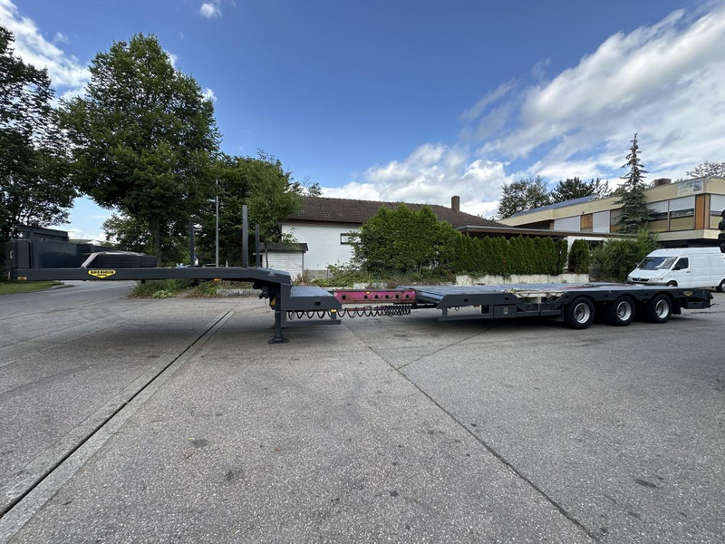 Dieplader oplegger Broshuis Tele Semi Tieflader Luft 4.5 m auszieh u. 3 m verb Tele Semi Tieflader Luft 4.5 m auszieh u. 3 m verbreiterb.
