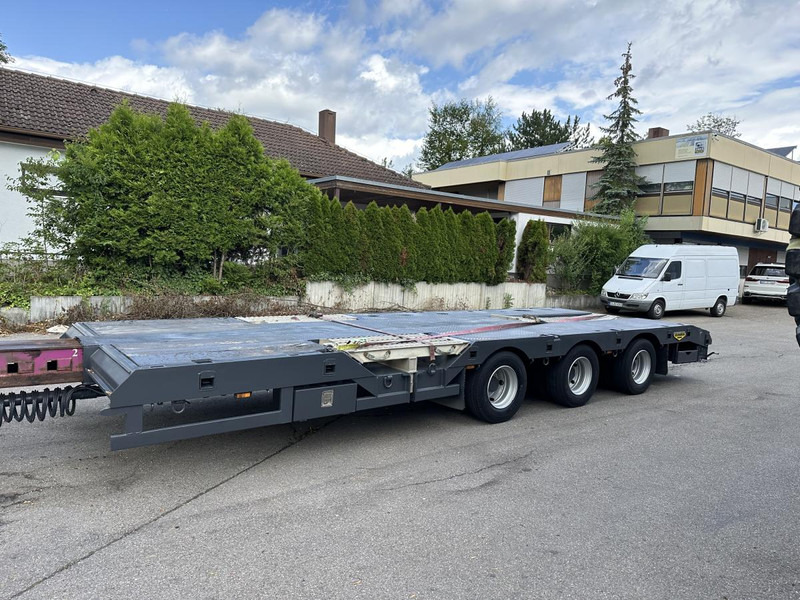 Dieplader oplegger Broshuis Tele Semi Tieflader Luft 4.5 m auszieh u. 3 m verb Tele Semi Tieflader Luft 4.5 m auszieh u. 3 m verbreiterb.