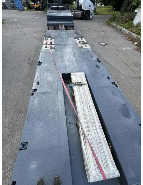 Dieplader oplegger Broshuis Tele Semi Tieflader Luft 4.5 m auszieh u. 3 m verb Tele Semi Tieflader Luft 4.5 m auszieh u. 3 m verbreiterb.