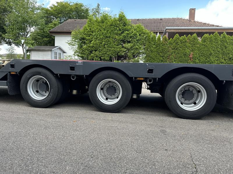 Dieplader oplegger Broshuis Tele Semi Tieflader Luft 4.5 m auszieh u. 3 m verb Tele Semi Tieflader Luft 4.5 m auszieh u. 3 m verbreiterb.