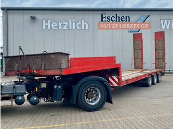 Dieplader oplegger  Bunge Tieflader| HU bis 02/2026*hydr. Rampen*Blatt*SAF