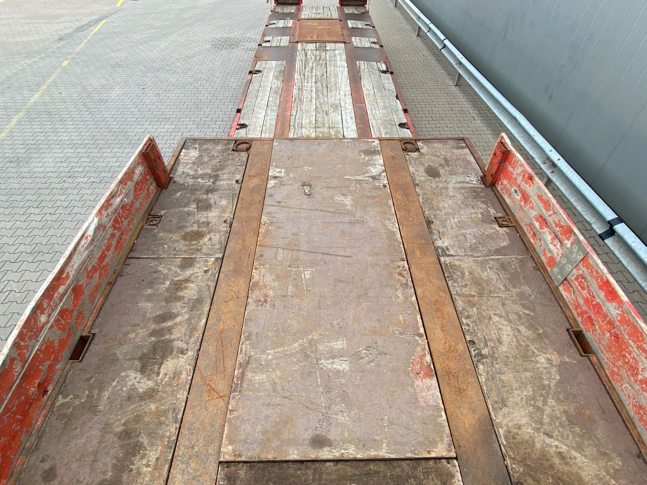 Dieplader oplegger Bunge Tieflader| HU bis 02/2026*hydr. Rampen*Blatt*SAF