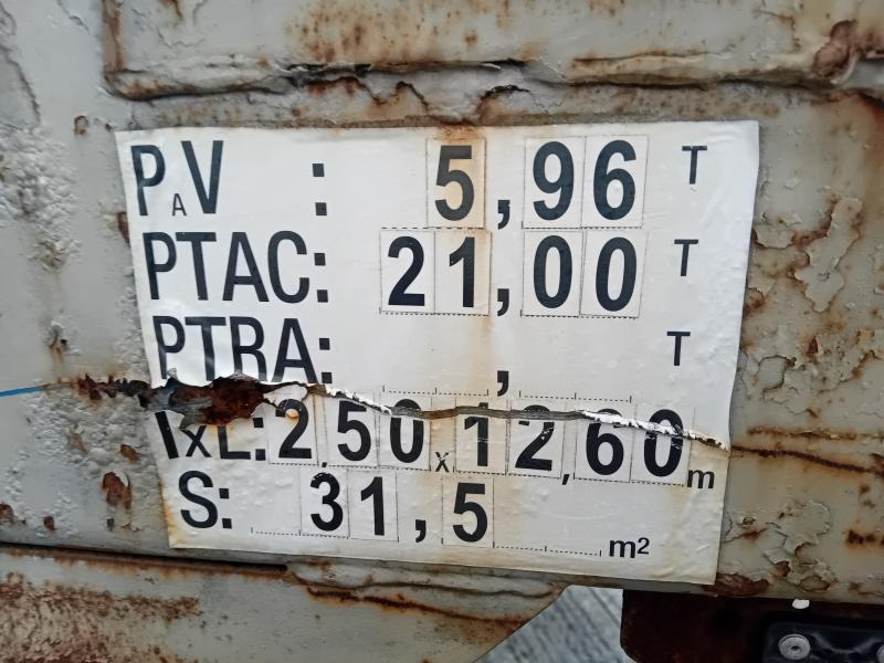 Dieplader oplegger Castera