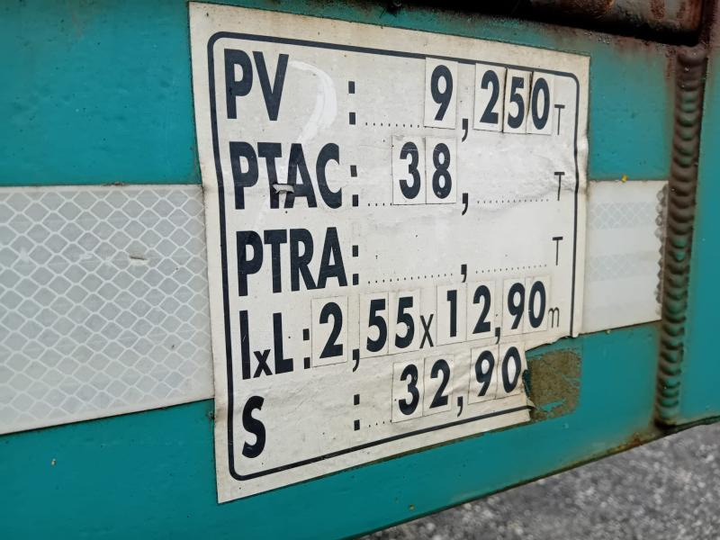 Dieplader oplegger Castera