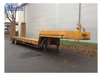 Castera dieplader Steel suspension - Dieplader oplegger