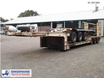 Cometto 3-axle lowbed trailer + ramps 60000 KG / Extendable 17.5M - Dieplader oplegger