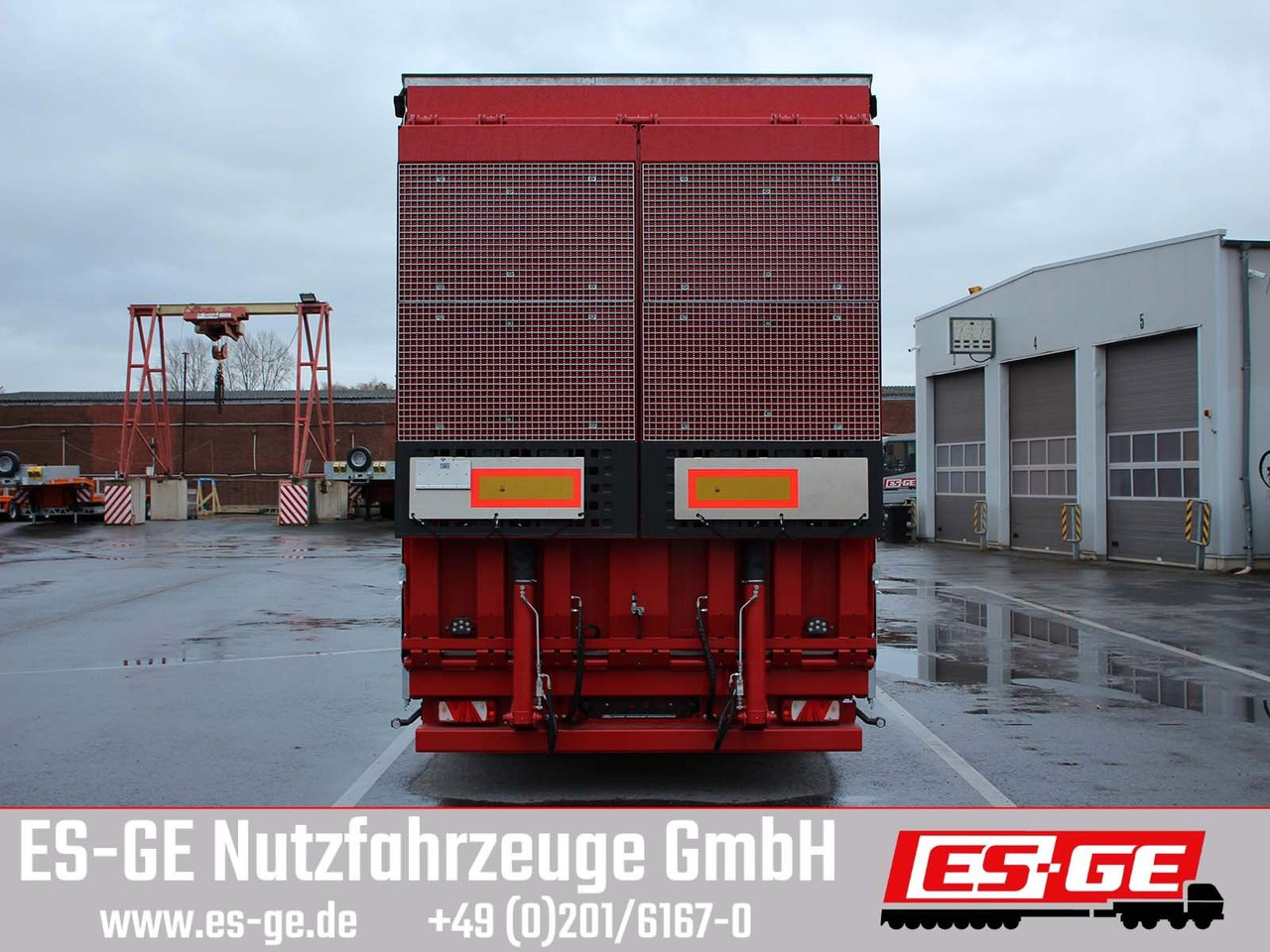 Dieplader oplegger Dinkel 4-Achs-Jumbotieflader - doppelte Rampen Dinkel 4-Achs-Jumbotieflader - doppelte Rampen