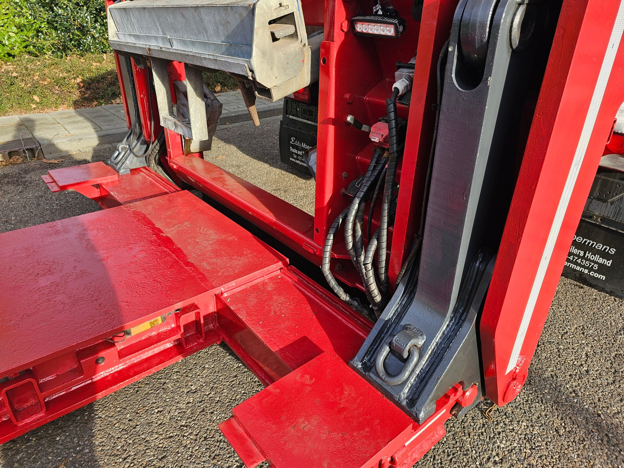 Dieplader oplegger Doll T2H S3 Excavator Lowloader
